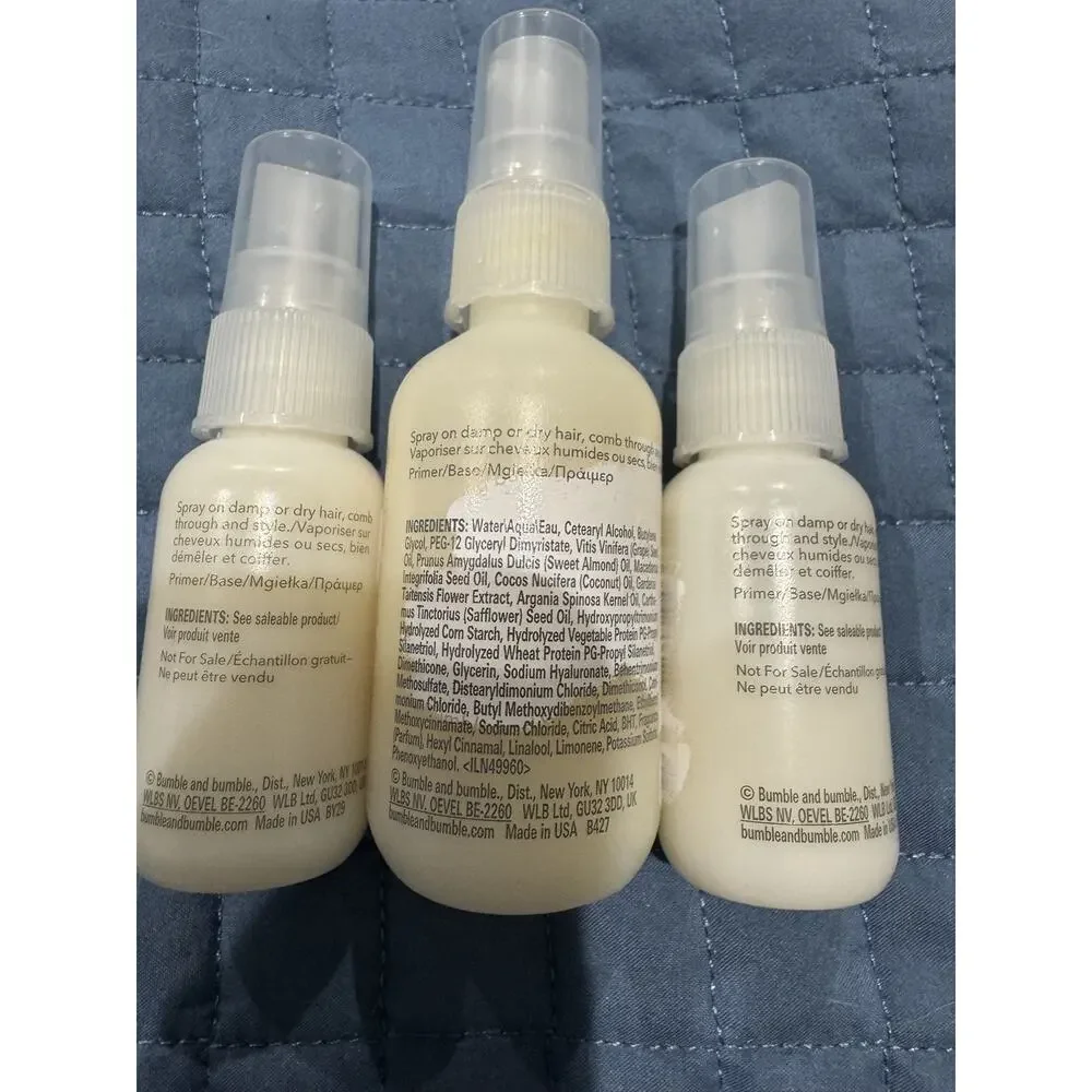 Bumble and bumble Hairdressers Invisible Oil Lot 2 1oz & 1 2oz